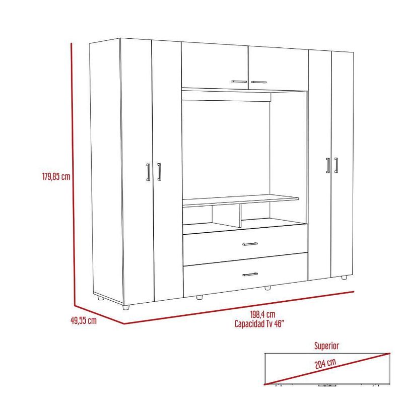 PORTA ROLLO MADERA 32 CM EN CAJA MK0649 — El Clon