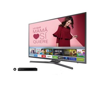 Combo Televisor SAMSUNG 4K Ultra HD Smart TV 50" 50KU6000 + Blu-ray BD-J4500R