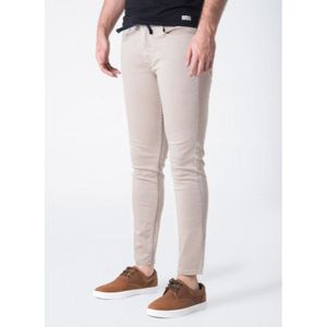 Pantalón Twill Satin Comfort (Lr/Ptl) Marlboro Beige