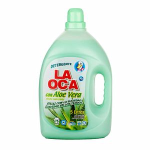 Detergente líquido LA OCA Aloe vera Galonera 5L