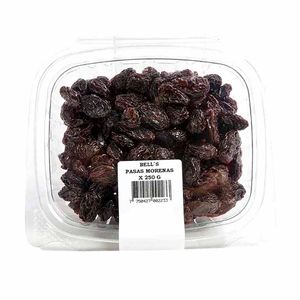 Pasas Morenas BELL'S Táper 250g