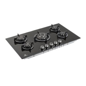 Cocina Empotrable EGI-905VDNEG 5 Hornillas Negro