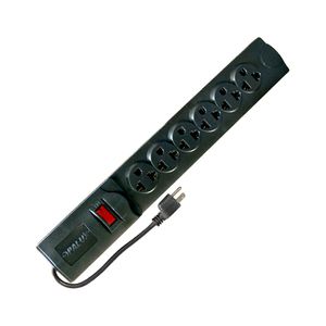 Supresor de Picos 6 Tomas Cable 0.9cm 14-515AB-0.9CM Opalux