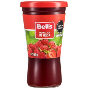 Mermelada BELL'S Fruta de fresa Frasco 320Gr