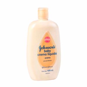 Crema Corporal para Bebé JOHNSON'S BABY Líquida de Avena Botella 400ml