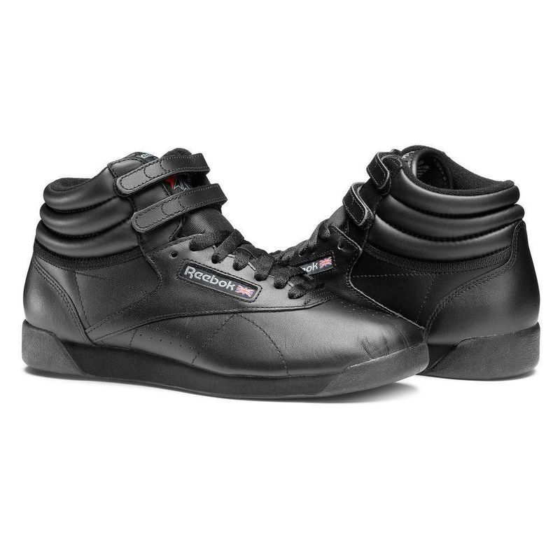 Reebok freestyle mujer negro online