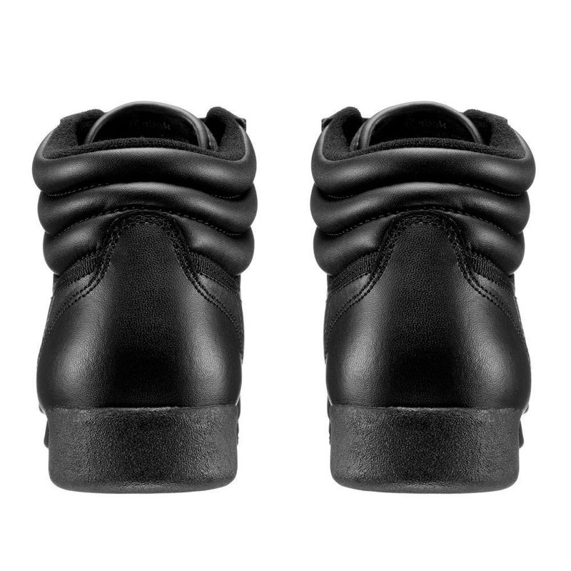 Zapatillas Urbanas Mujer Reebok Freestyle Hi Negro Real Plaza