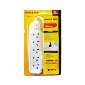 Supresor de picos 5 tomas OP-305 Opalux