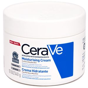 Crema Hidratante En Pote 340g Cerave - Pote 340 G