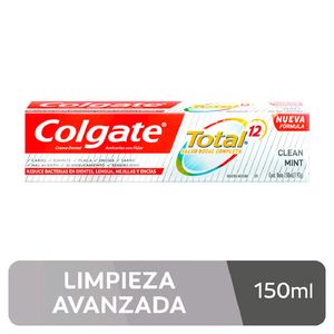 Crema Dental Colgate Total Clean Mint - Tubo 150 ML