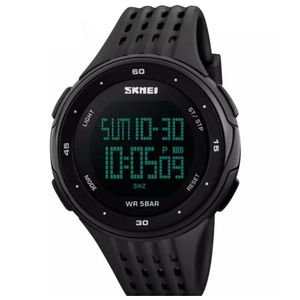 Reloj Skmei 1219 Negro Deportivo  y Acuático