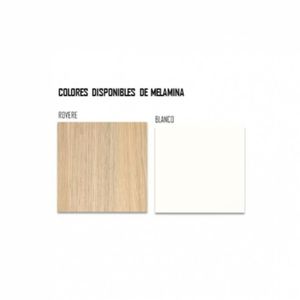 Escritorio Mel Rectangular Pequeño Rovere Ziyaz