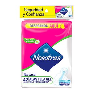 Toallas Higiénicas Naturales Nosotras - Bolsa 42 UN