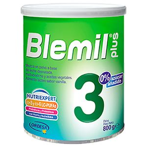 Blemil Plus 3  0% Azúcar Añadido - Lata 800 G