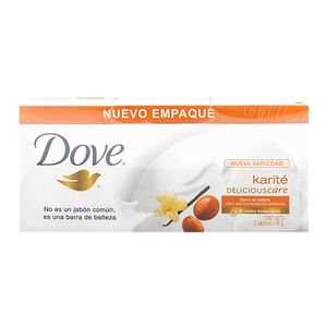 Jabón Dove Karité Delicious Care - Pack 3 UN