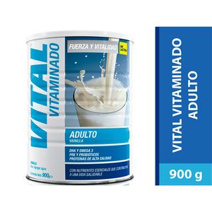 Vital Vitaminado Sin Lactosa Sabor Vainilla - Lata 900 G