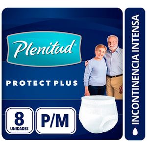 Ropa Interior Plenitud Protect Plus Talla P-MPañal Adulto - Bolsa 8 UN