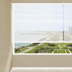 Cortina Roller Screen 5% Blanco 130 x  250 cm