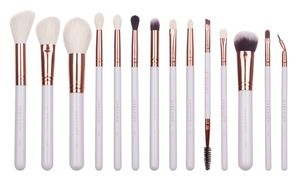 Set de 14 brochas de maquillaje Completo incluye estuche U Beauty