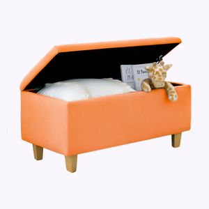 Banqueta baúl Jifi Naranja