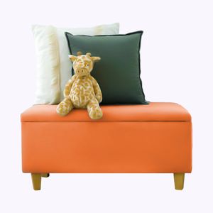 Banqueta baúl Jifi Naranja