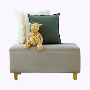 Banqueta baúl Jifi Gris