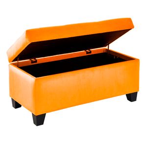Banqueta baúl Fanta Naranja