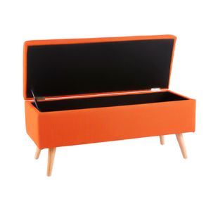 Banqueta baúl Tinny Naranja