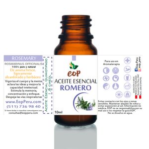 Aceite Esencial EOP de Romero 10 ml