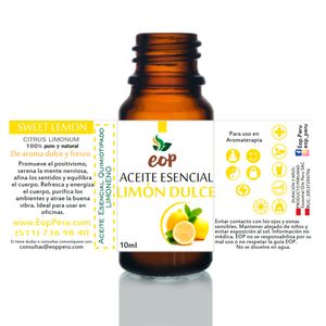 Aceite Esencial EOP de Limon 10 ml