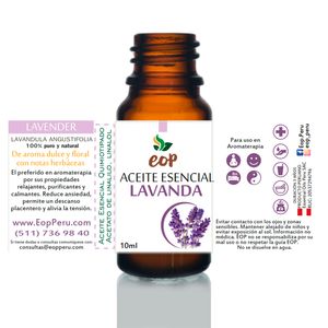 Aceite Esencial EOP de Lavanda 10 ml