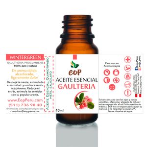 Aceite Esencial EOP de Gaulteria 10 ml