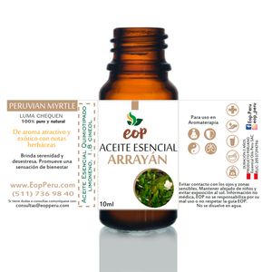Aceite Esencial EOP de Arrayan 10 ml