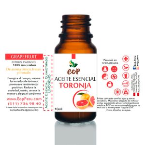 Aceite Esencial EOP de Toronja 10 ml