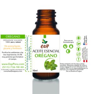Aceite Esencial EOP de Oregano 10 ml
