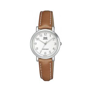 Reloj para Mujer Q&Q Original Cuero Marrón