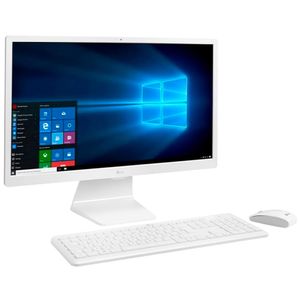 All in One LG 24V50N-G.AJ34B4 24" Core i3 1011OU 4GB 500GB Blanco