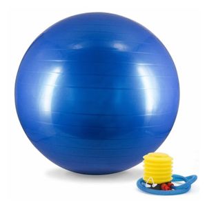 Pelota de Pilates Azul + Inflador de Regalo Sport Fitness