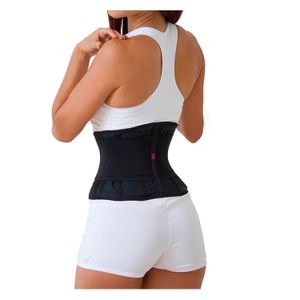 Faja Reductora Cintura Avispa Modeladora Unisex Negro Sport Fitness Talla XXL