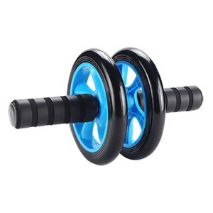 Rueda Doble AB Multifuncional 16 cm Diámetro Sport Fitness Azul
