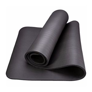 Colchoneta Nbr Yoga Mat Pilates 10 mm Negro
