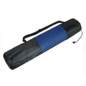 Colchoneta Yoga Mat Pilates Fitness 6 mm + Funda Transportadora Azul