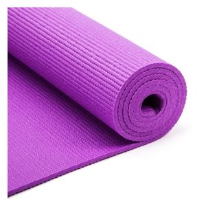 Colchoneta Yoga Mat Pilates Fitness 6 mm + Funda Transportadora Morado