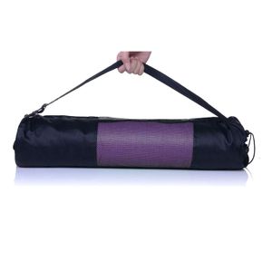 Colchoneta Yoga Mat Pilates Fitness 6 mm + Funda Transportadora Morado