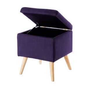 Puff Bamby Baúl Morado