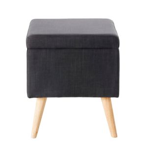 Puff Bamby Baúl Plomo Oscuro