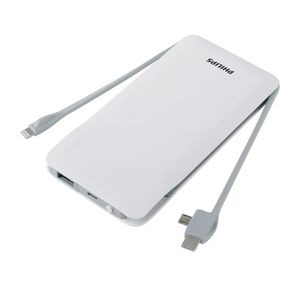 Cargador de Portatil Philips DLP9006N/W de 10,000 mAh color blanco