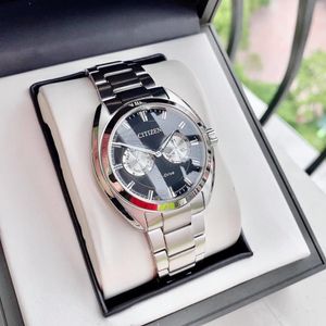 Reloj Citizen Eco Drive Paradex BU4010-56E Solar Fecha Acero Inoxidable Plateado