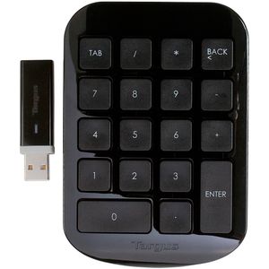 Teclado numérico Targus Wireless Inalámbrico USB Black AKP11US