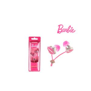 Audifono Barbie Rectangle Earbuds Rosado - 11359